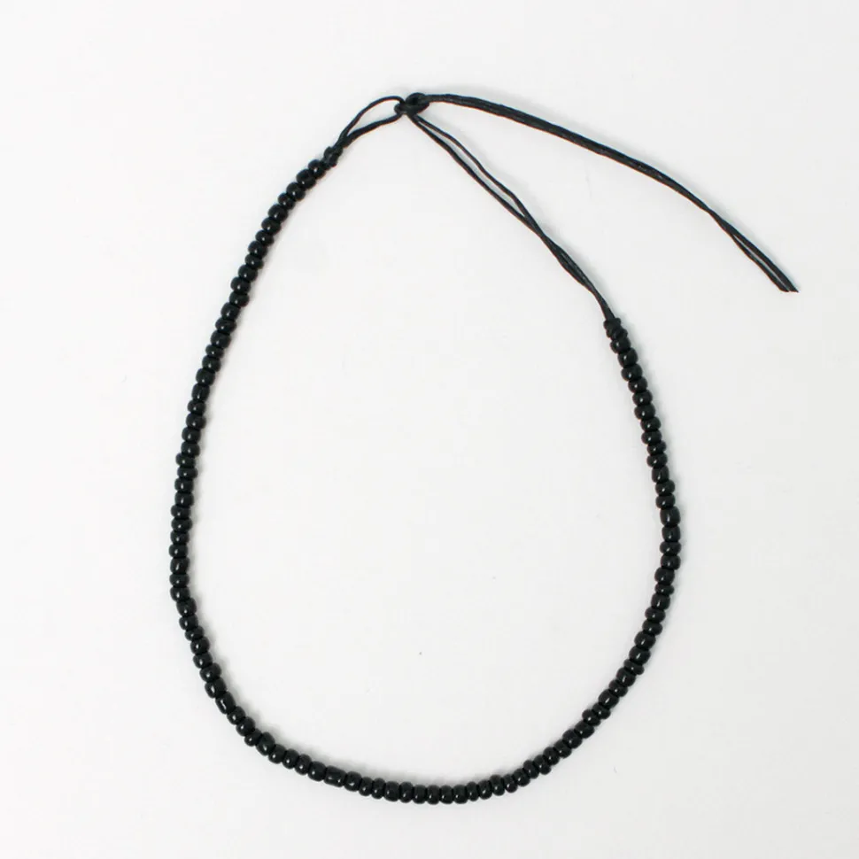 PHADUA / Solid glass bead anklet