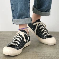 PHADUA / Solid glass bead anklet