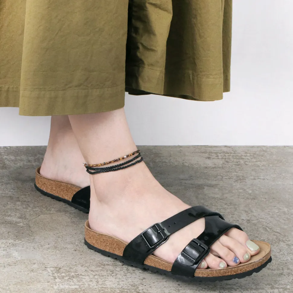 PHADUA / Tiger Eye Beaded Anklet