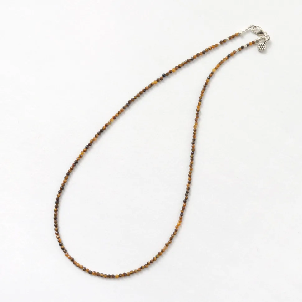 PHADUA / Tiger Eye (2mm) Cut Beads Necklace/Anklet