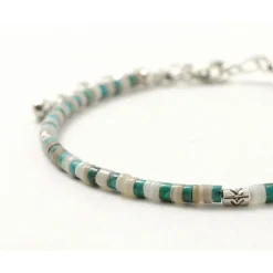 PHADUA / Turquoise and Shell Anklet