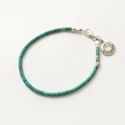 PHADUA / Turquoise Bead Anklet
