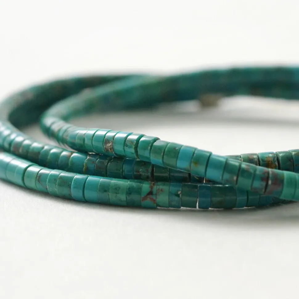 PHADUA / Turquoise Bead Anklet