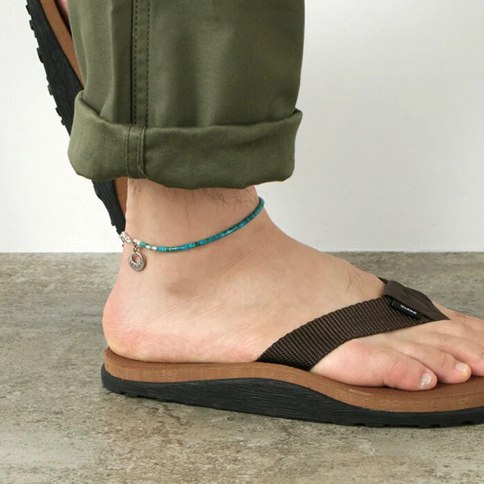 PHADUA / Turquoise Bead Anklet