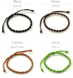 PHADUA / Wax Cord Bracelet