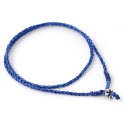 PHADUA / Wax Cord Silver Choker Necklace