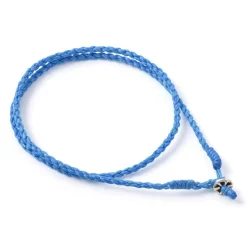 PHADUA / Wax Cord Silver Choker Necklace