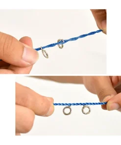 PHADUA / Wax Cord Silver Necklace