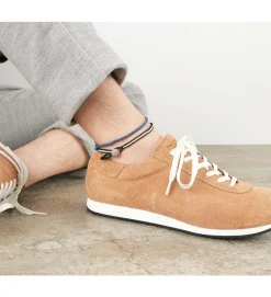 PHADUA / Wax cord single strand concho anklet