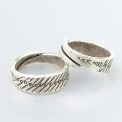 phaduA / Wide silver ring