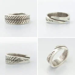 phaduA / Wide silver ring