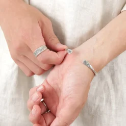 phaduA / Wide silver ring