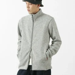 POUTNIK BY TILAK / Monk zip-up fleece jacket