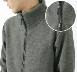 POUTNIK BY TILAK / Monk zip-up fleece jacket