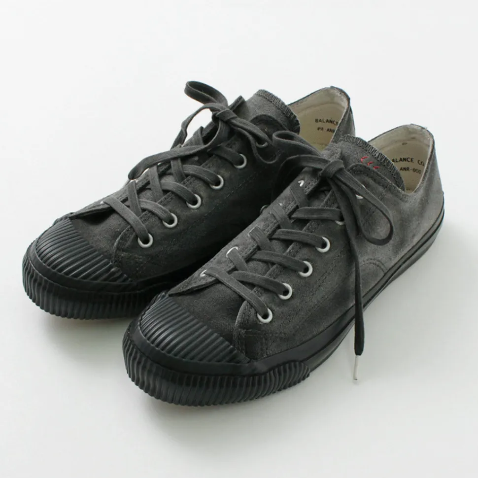 PRAS / Shellcap Low in Sumi Hand Dyedsneaker