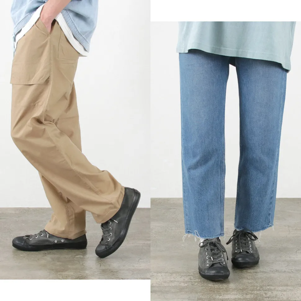 PRAS / Shellcap Low in Sumi Hand Dyedsneaker