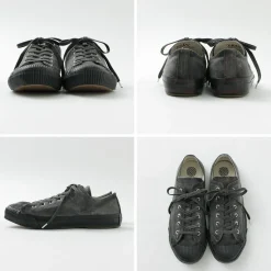 PRAS / Shellcap Low in Sumi Hand Dyedsneaker