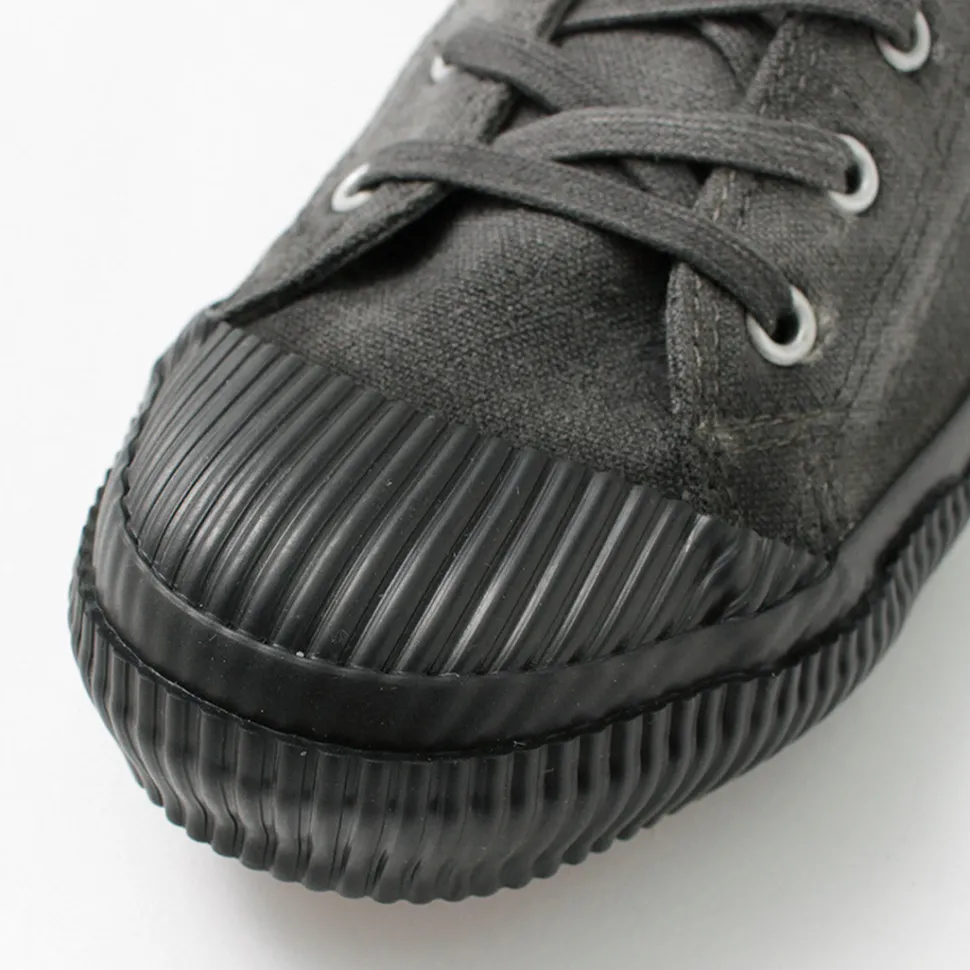 PRAS / Shellcap Low in Sumi Hand Dyedsneaker