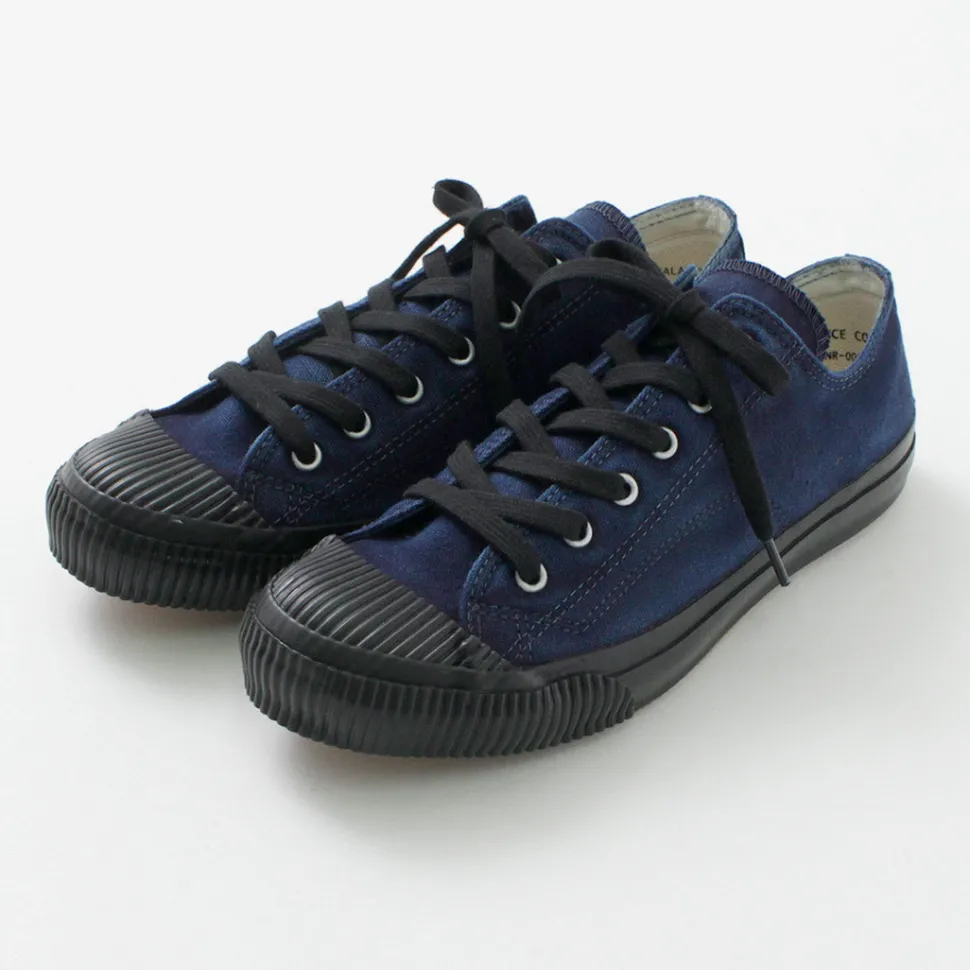PRAS / Shellcap Low Indigo Hand Dyed sneaker