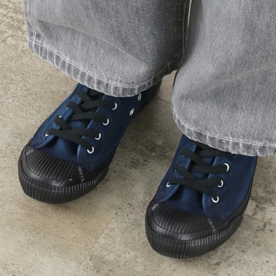 PRAS / Shellcap Low Indigo Hand Dyed sneaker