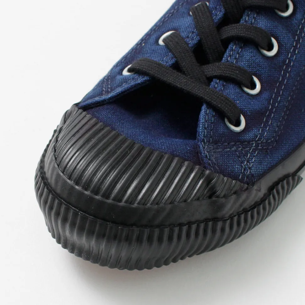 PRAS / Shellcap Low Indigo Hand Dyed sneaker