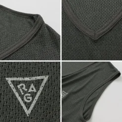 RAG / AIR DRY breathable V-neck Sleeveless