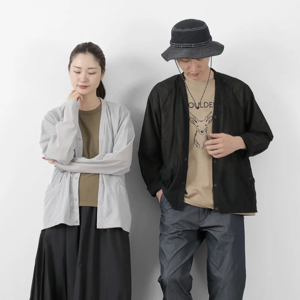 RAG / PRIMEFLEX Mesh Cardigan