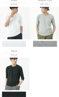 RAG / Quick Dry Waffle Flatseema Half Sleeve T-Shirt