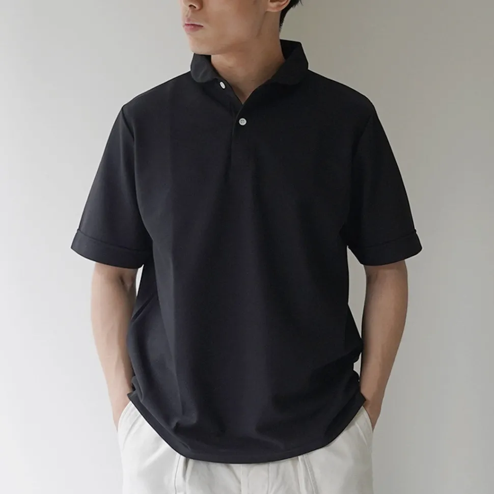 RAG / Round Collar Advanced Polo