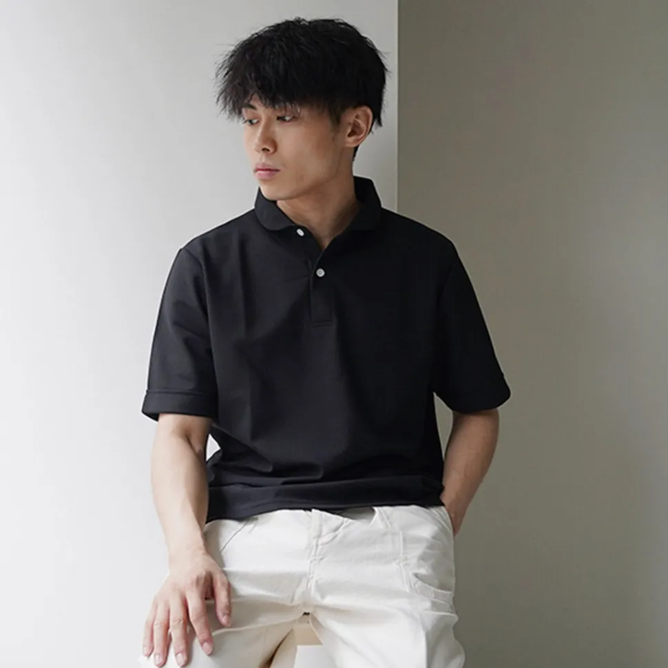 RAG / Round Collar Advanced Polo