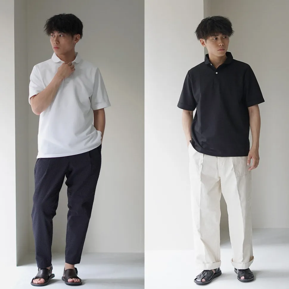 RAG / Round Collar Advanced Polo