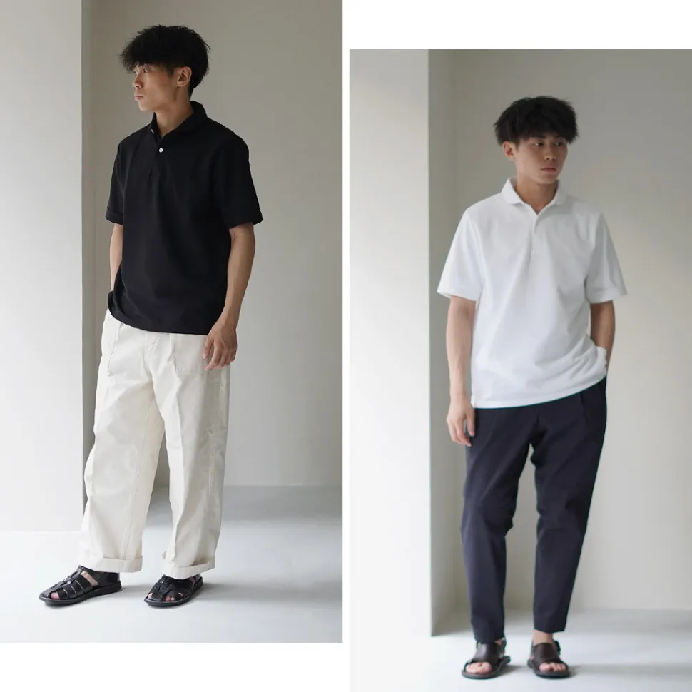 RAG / Round Collar Advanced Polo
