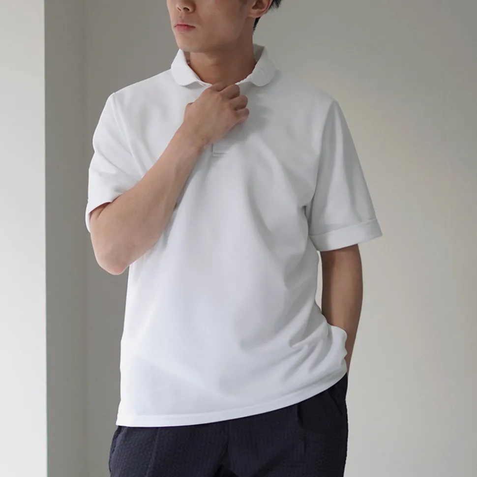 RAG / Round Collar Advanced Polo