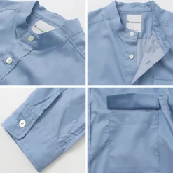 RE MADE IN TOKYO JAPAN / 200 twin yarn chambray twill CPO shirt