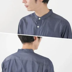RE MADE IN TOKYO JAPAN / 200 twin yarn chambray twill CPO shirt