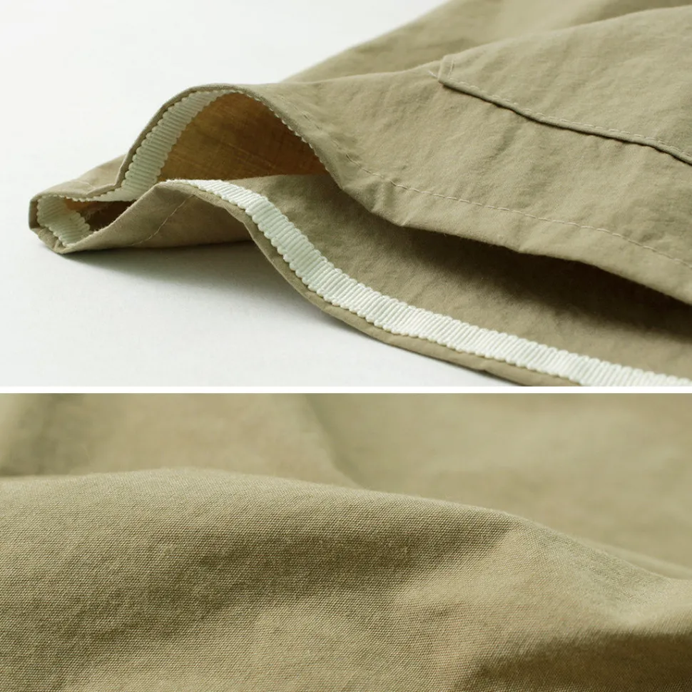 RE MADE IN TOKYO JAPAN / Cotton Nylon Crew Cardigan