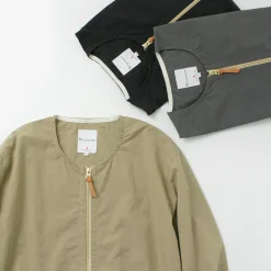 RE MADE IN TOKYO JAPAN / Cotton Nylon Crew Cardigan