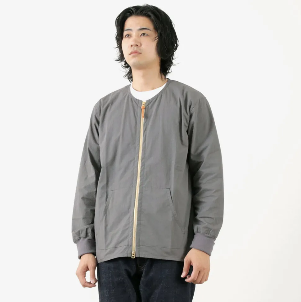 RE MADE IN TOKYO JAPAN / Cotton Nylon Crew Cardigan