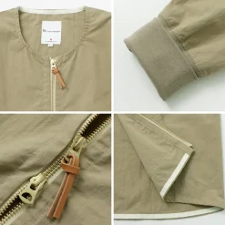 RE MADE IN TOKYO JAPAN / Cotton Nylon Crew Cardigan