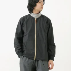 RE MADE IN TOKYO JAPAN / Cotton Nylon Crew Cardigan