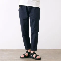 RE MADE IN TOKYO JAPAN / Coded COOLMAX seersucker ankle trousers