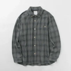 RE MADE IN TOKYO JAPAN / Craft Wool Check CPO Button Down Shirt
