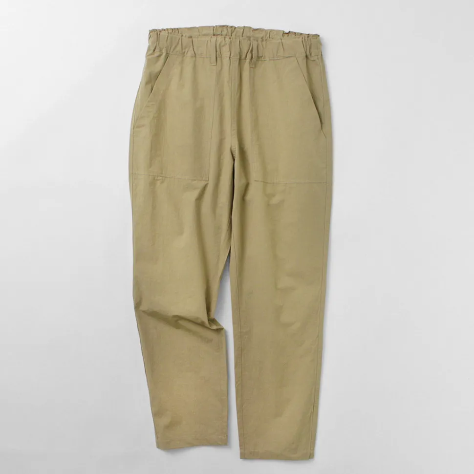 RE MADE IN TOKYO JAPAN / Cotton Nylon Easy Slacks