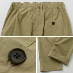 RE MADE IN TOKYO JAPAN / Cotton Nylon Easy Slacks