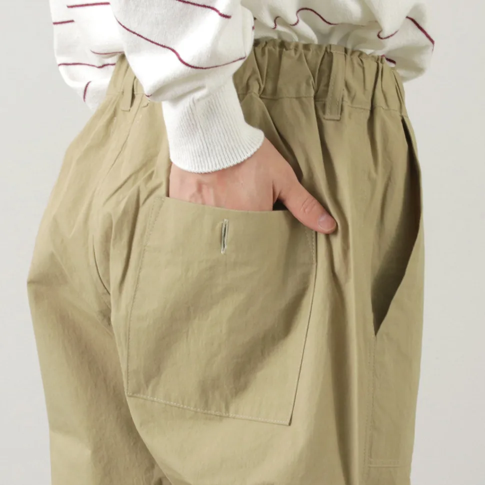 RE MADE IN TOKYO JAPAN / Cotton Nylon Easy Slacks