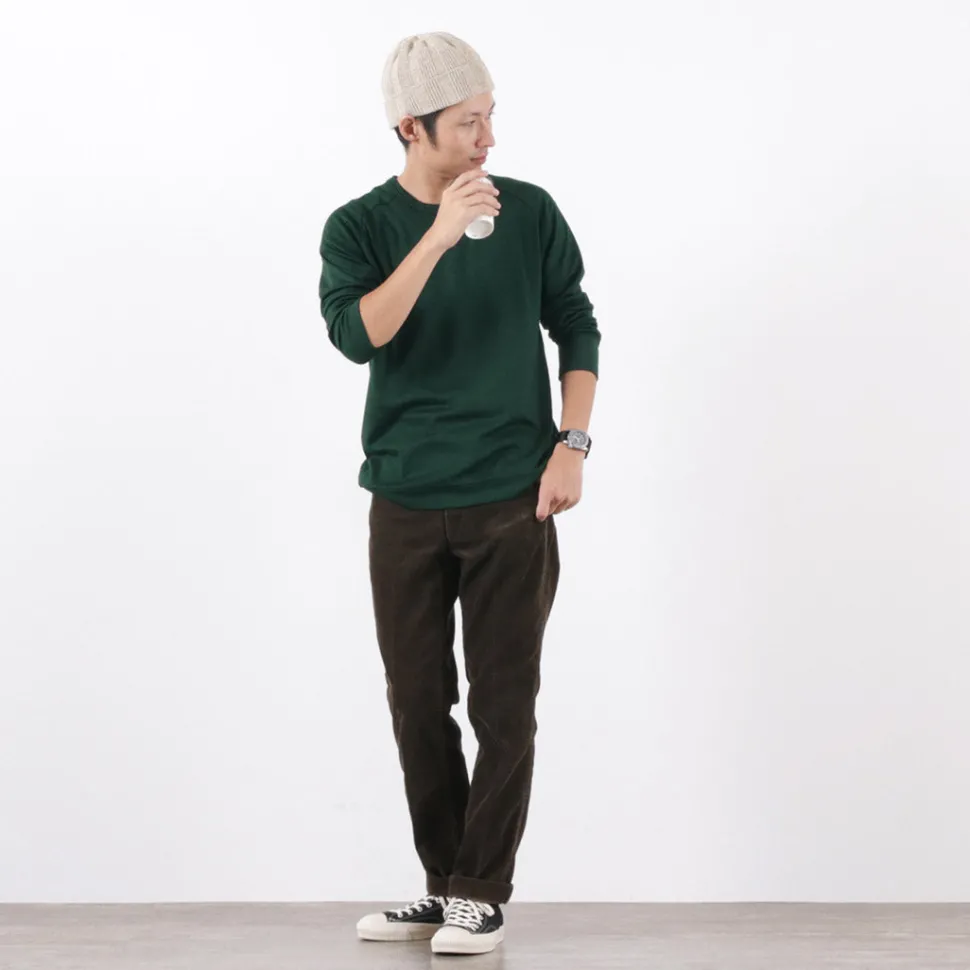 RE MADE IN TOKYO JAPAN / Dress Wool Knit Crew Neck
