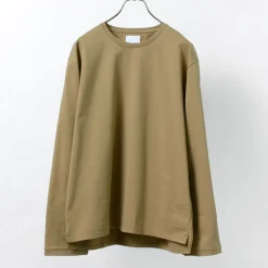 RE MADE IN TOKYO JAPAN / Dress organic T-shirt L/S
