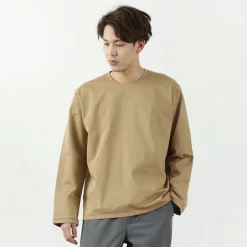 RE MADE IN TOKYO JAPAN / Dress organic T-shirt L/S