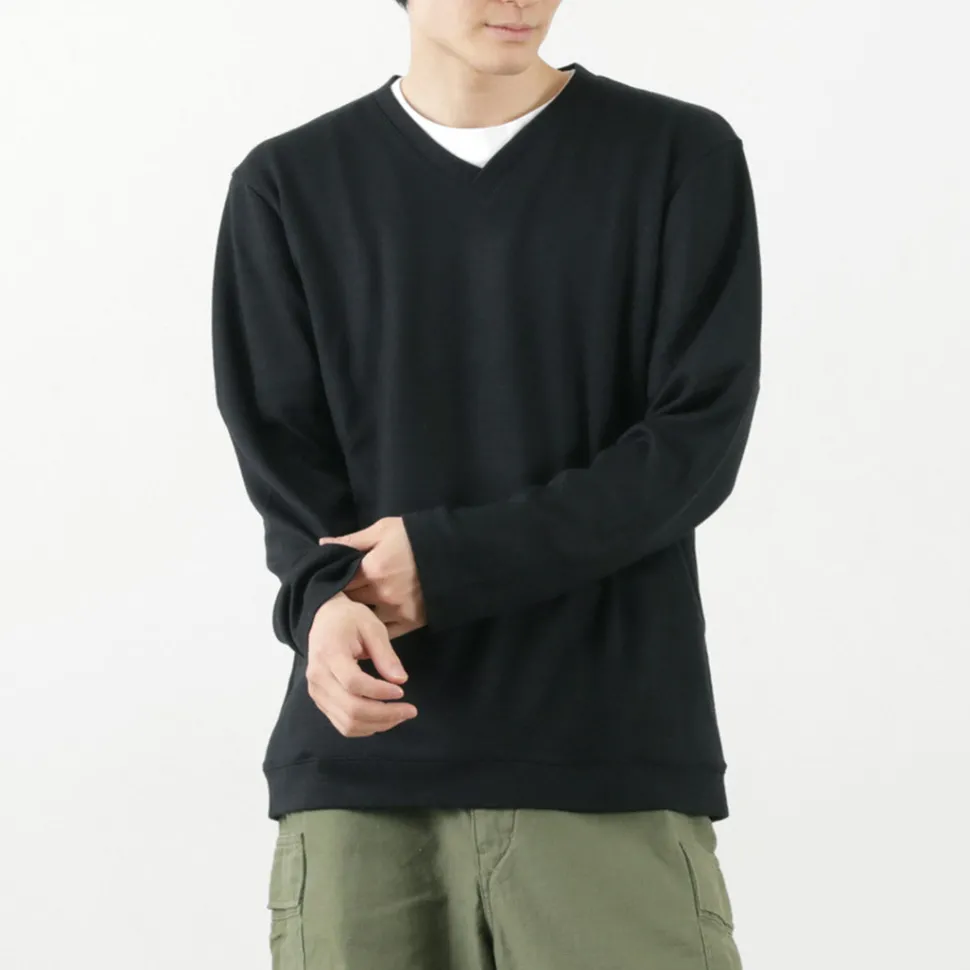 RE MADE IN TOKYO JAPAN / Dress Wool Knit V-Neck