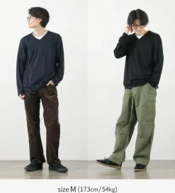 RE MADE IN TOKYO JAPAN / Dress Wool Knit V-Neck